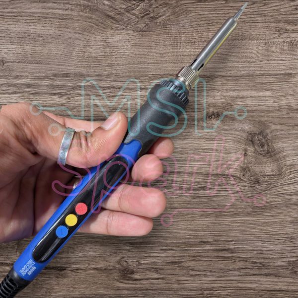 936H Digital Soldering Iron Adjustable Temperature with LCD Display – 60W