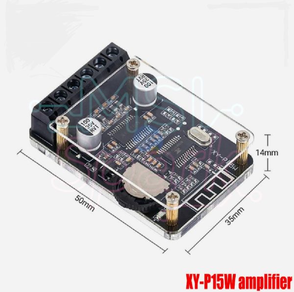 Bluetooth 5.0 stereo 30W+3OW audio High power digital amplifier